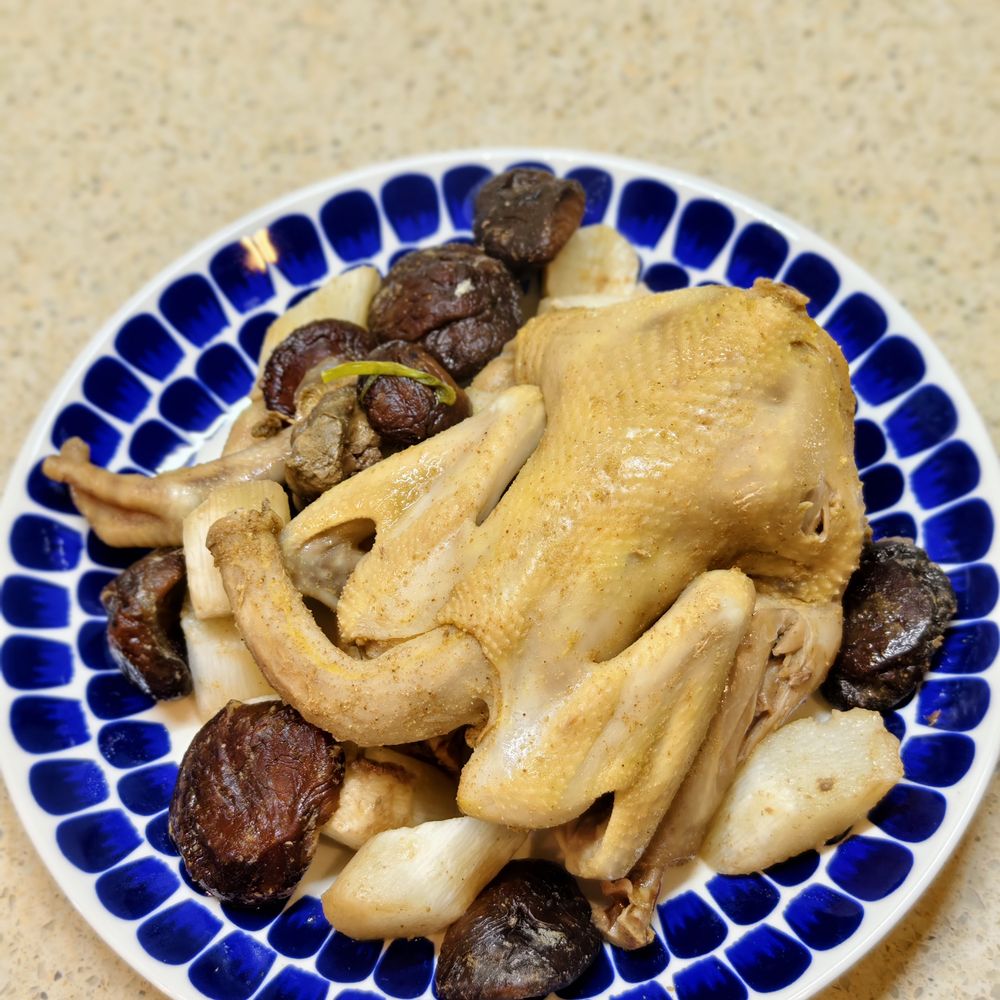 Rice Cooker Salt-Baked Chicken