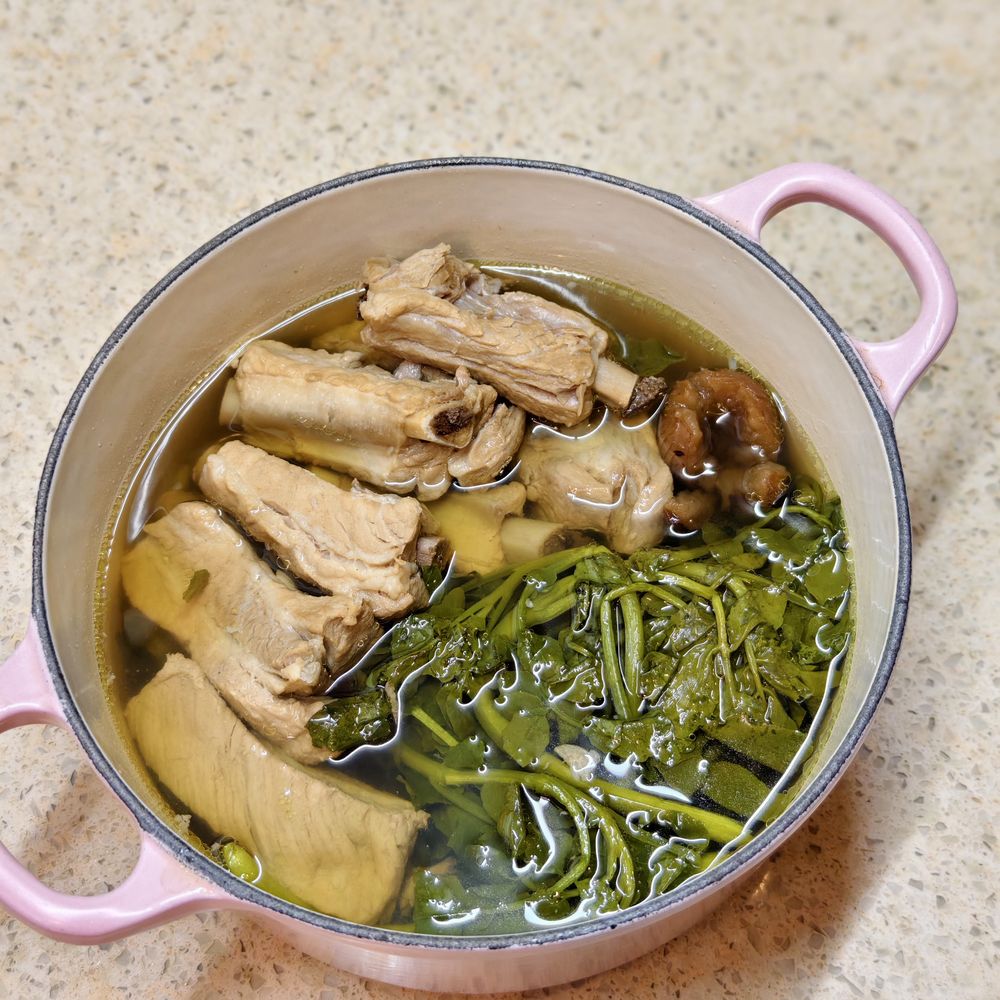 Watercress & Pork Rib Soup